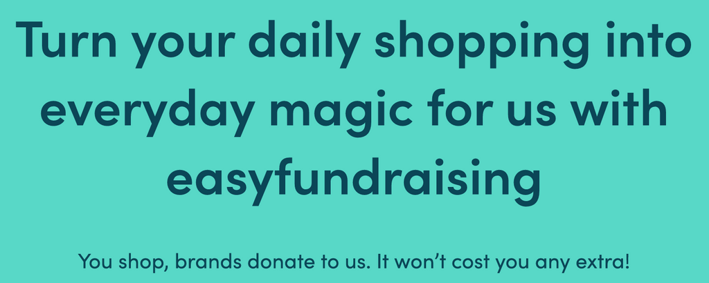 Support us at Easyfundraising